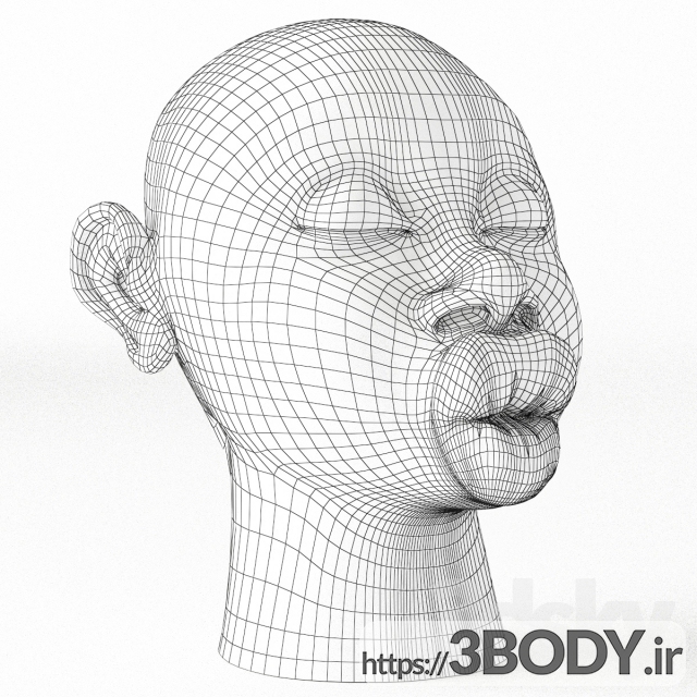 مدل سه بعدی مجسمه عکس 3