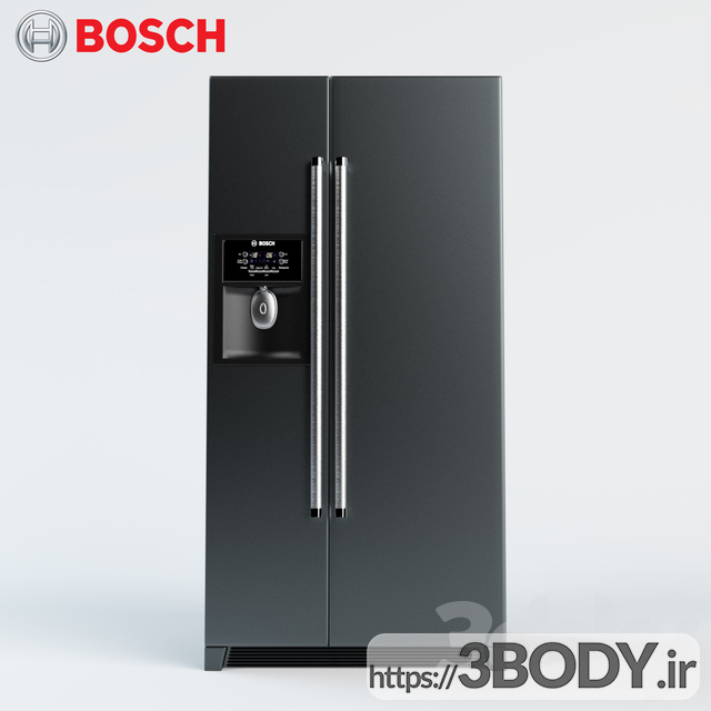 مدل سه بعدی یخچال KAN 58A55 از بوش (Bosch ) عکس 1