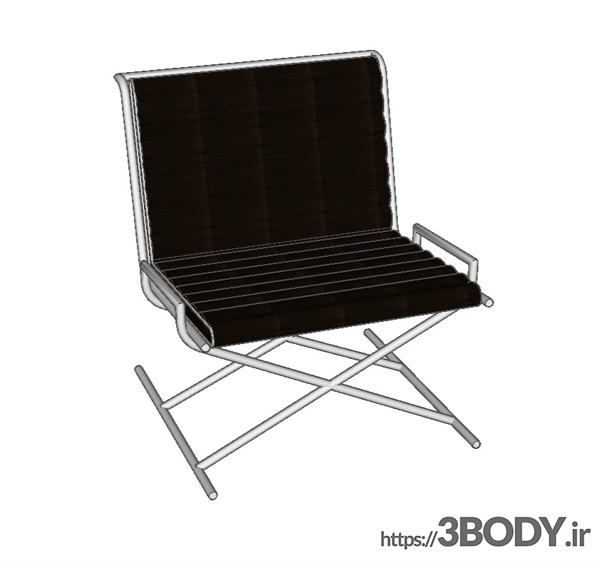 مدل سه بعدی اسکچاپ - صندلی سورتمه ای عکس 1
