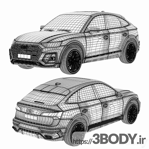 مدل سه بعدی اتومبیل عکس 4