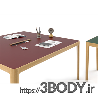 مدل سه بعدی رویت - میز و مبل اداری عکس 3