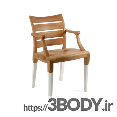 آبجکت سه بعدی رویت - صندلس چوبی عکس 1