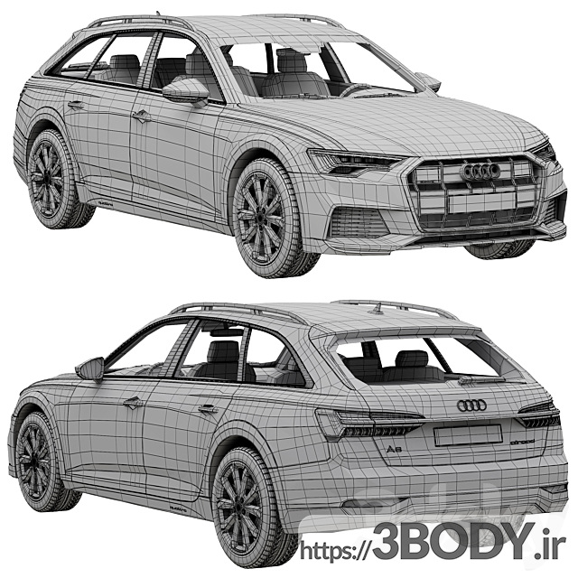 مدل سه بعدی اتومبیل سواری عکس 2