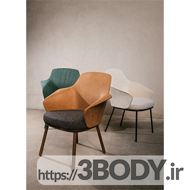 مدل سه بعدی اسکچاپ- صندلی ارحتی عکس 4