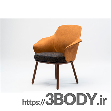 مدل سه بعدی اسکچاپ- صندلی ارحتی عکس 5
