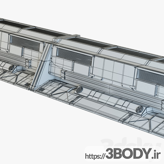 آبجکت سه بعدی سیستم گرمایشی عکس 2