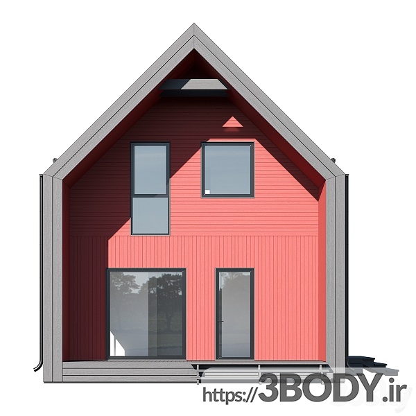 مدل سه بعدی خانه مدولار (Modular ) عکس 5