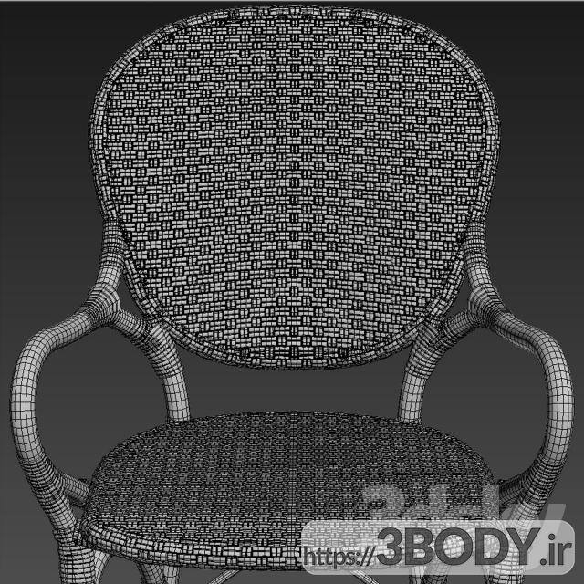 مدل سه بعدی  میز و صندلی ها سرنا و لیلی عکس 2