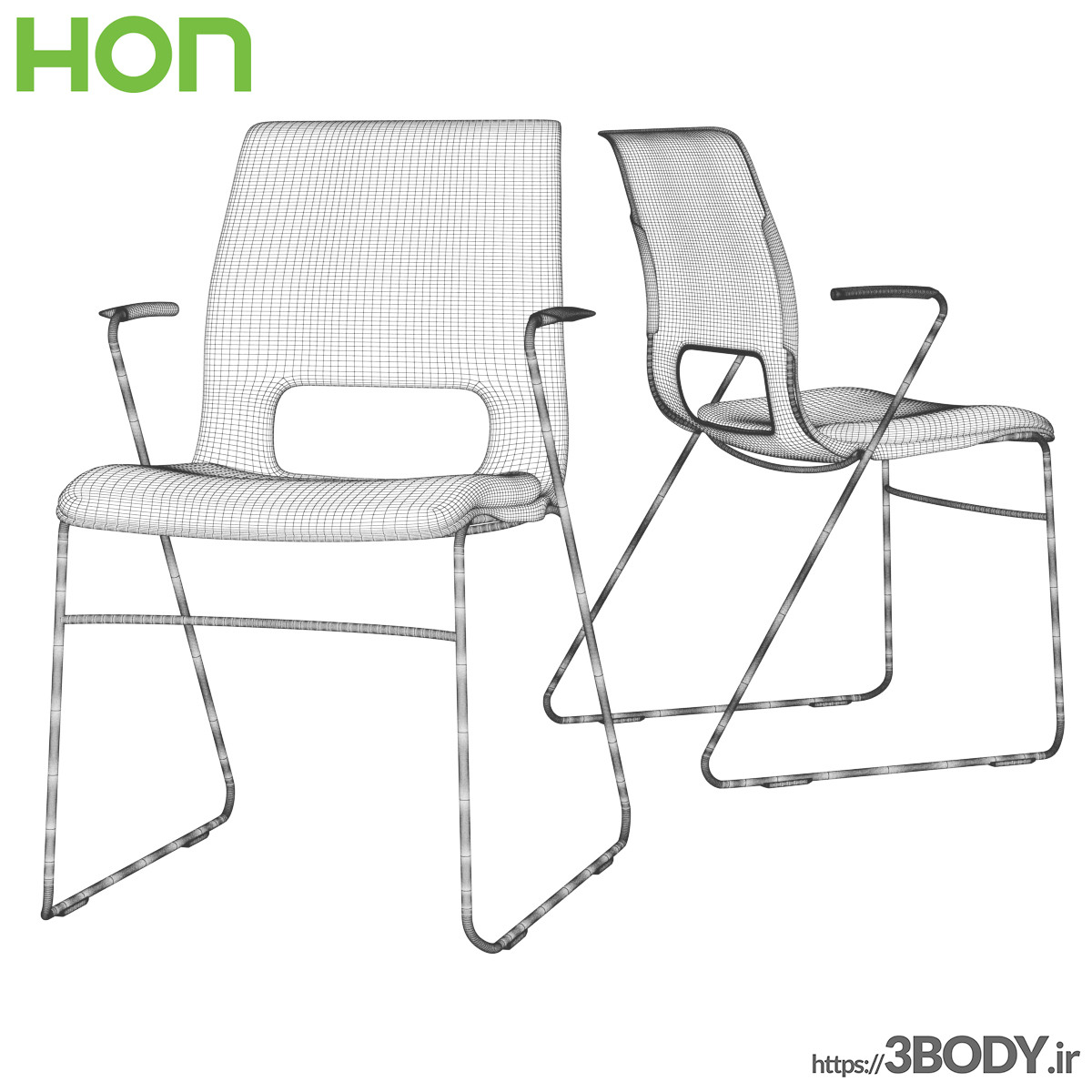 مدل سه بعدی صندلی راحتی عکس 2