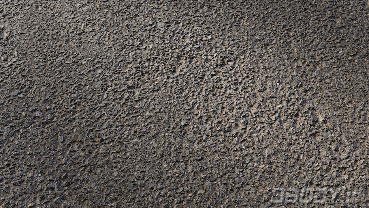 متریال آسفالت زبر coarse asphalt عکس 1