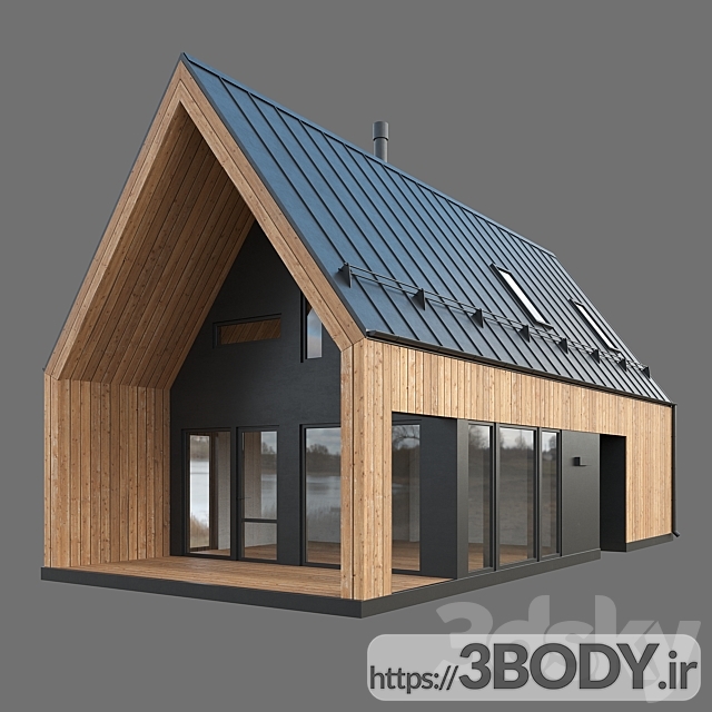 مدل سه بعدی خانه ی  انباری عکس 1