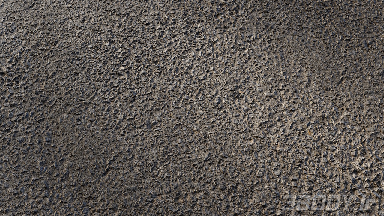 متریال آسفالت زبر coarse asphalt عکس 1