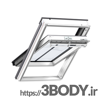 مدل سه بعدی اسکچاپ - پنجره سقفی عکس 2