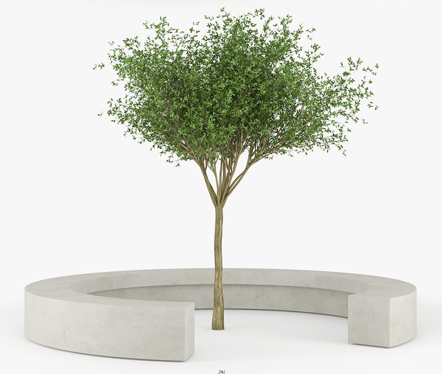 آبجکت سه بعدی درخت و درختچه عکس 3