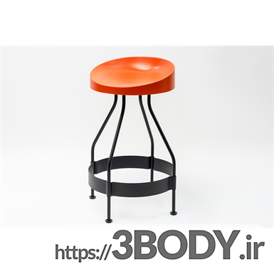 مدل سه بعدی اسکچاپ - صندلی چهار پایه عکس 1