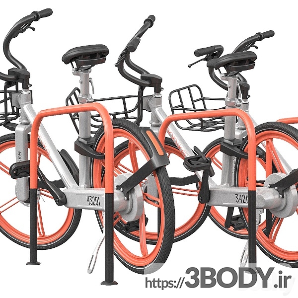 مدل سه بعدی دوچرخه عکس 4