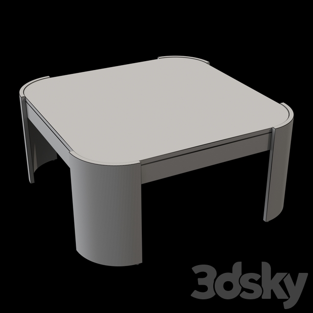 آبجکت سه بعدی میز مدرن عکس 3