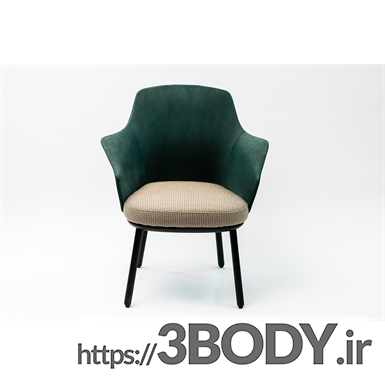 مدل سه بعدی اسکچاپ- صندلی ارحتی عکس 2