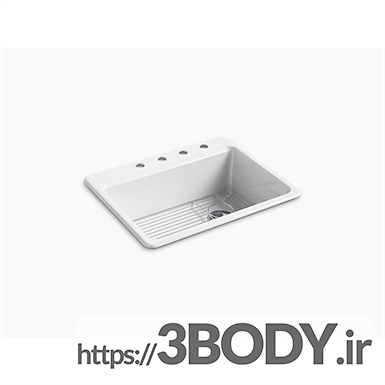 مدل سه بعدی رویت - سینک ظرفشویی عکس 1