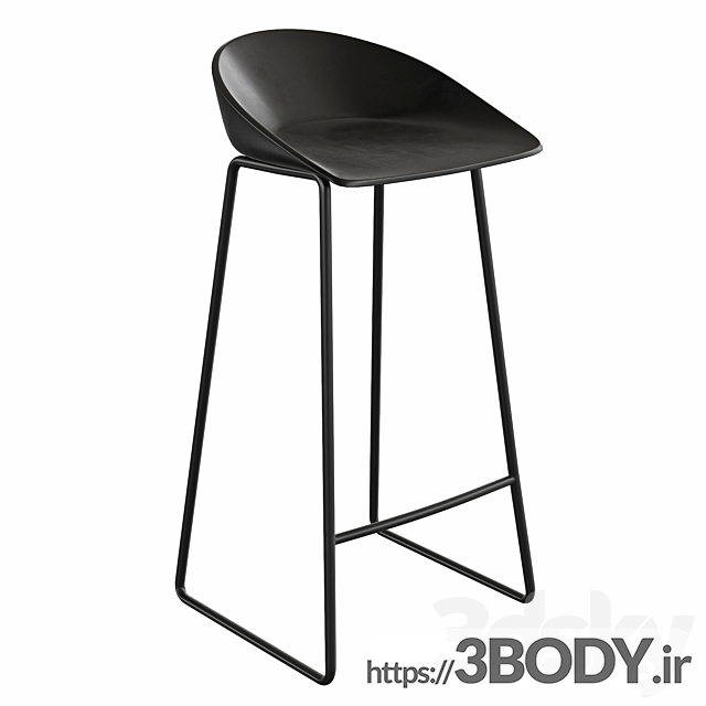 مدل سه بعدی صندلی مدرن عکس 1