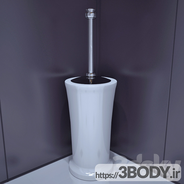 مدل سه بعدی دکوراسیون حمام عکس 2