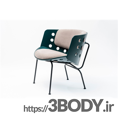 آبجکت سه بعدی اسکچاپ -صندلی مبلمان عکس 1