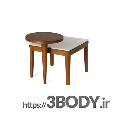 مدل سه بعدی رویت- میز چوبی عکس 1