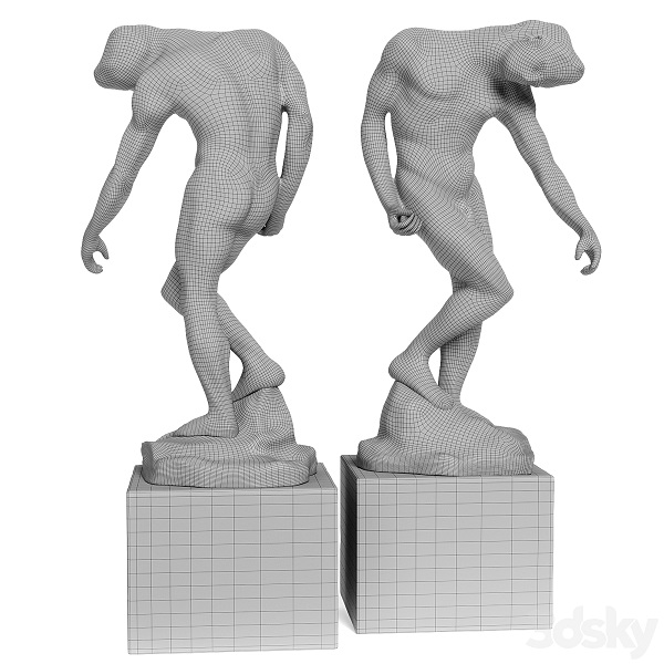مدل سه بعدی مجسمه گراند آمبر عکس 4