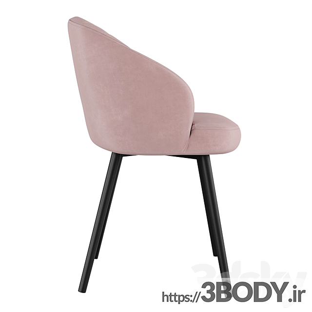 مدل سه بعدی صندلی راحتی عکس 3