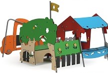 مدل سه بعدی پارک کودک عکس 3