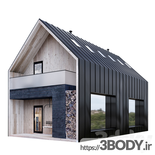 آبجکت سه بعدی انبار خانه ها عکس 9