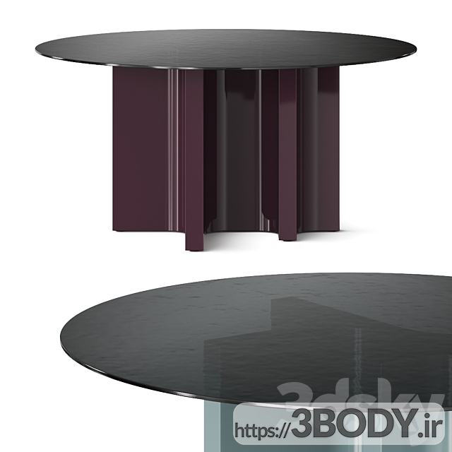 مدل سه بعدی میز مدرن عکس 2
