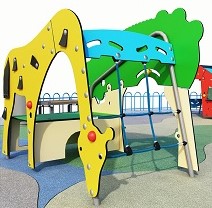 مدل سه بعدی پارک کودک عکس 2