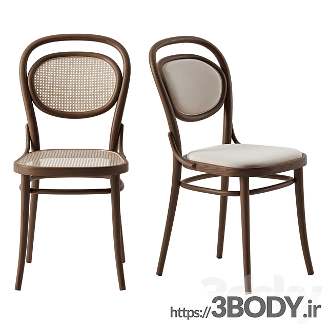 مدل سه بعدی صندلی عکس 1