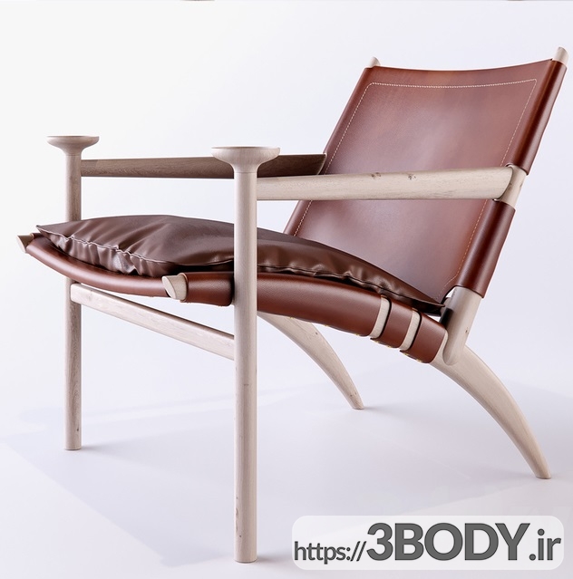 مدل سه بعدی  میز و صندلی قهوه خوری عکس 2