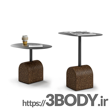 آبجکت سه بعدی اسکچاپ-میز و صندلی عکس 3