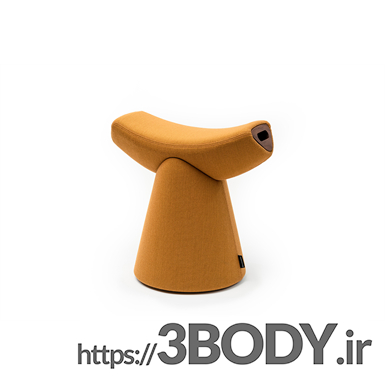 مدل سه بعدی اسکچاپ - صندلی مبلمان - چار پایه عکس 1