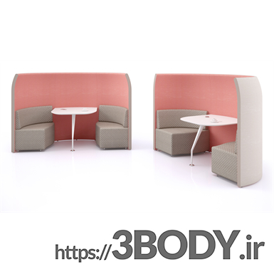 مدل سه بعدی رویت - مبلمان و میز- اتاقک مبلمان عکس 2