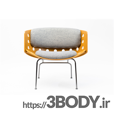 آبجکت سه بعدی اسکچاپ - صندلی مبلمان عکس 4