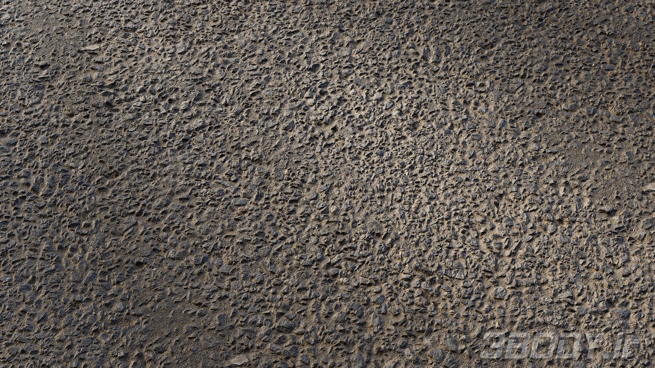 متریال آسفالت زبر coarse asphalt عکس 1