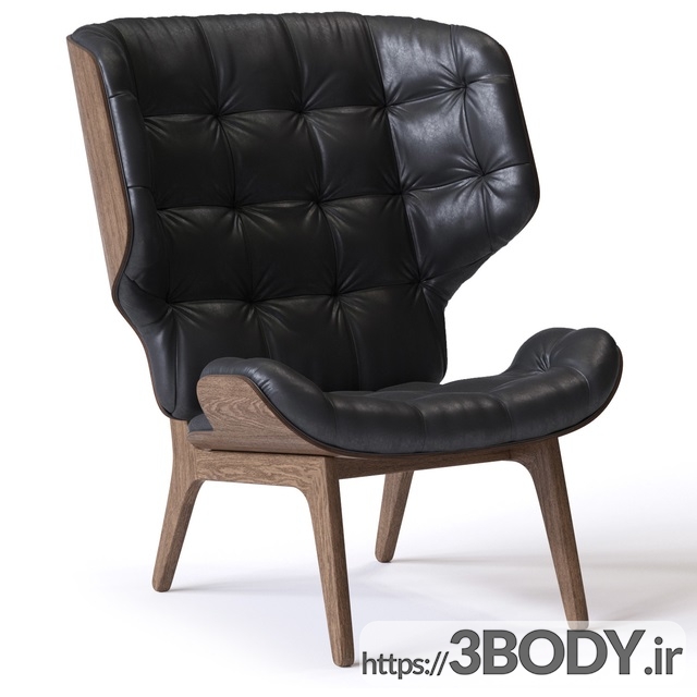 مدل سه بعدی  صندلی راحتی عکس 1
