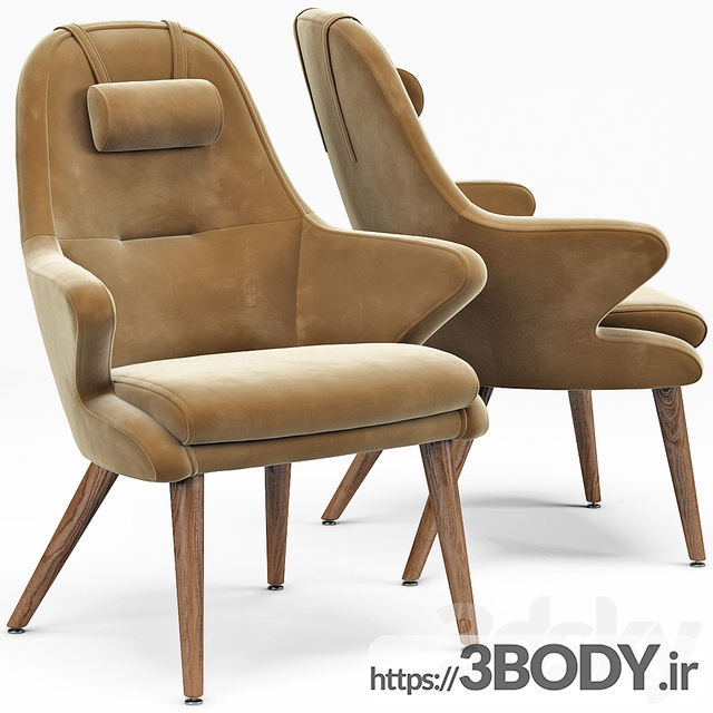 مدل سه بعدی   صندلی راحتی عکس 1