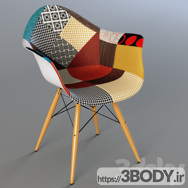 مدل سه بعدی  صندلی عکس 1