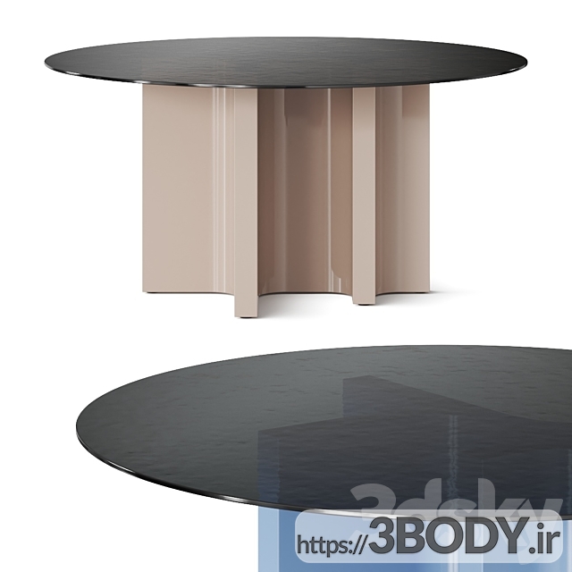 مدل سه بعدی میز مدرن عکس 1