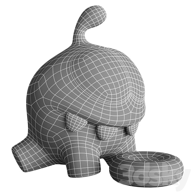 مدل سه بعدی اسباب بازی عکس 3