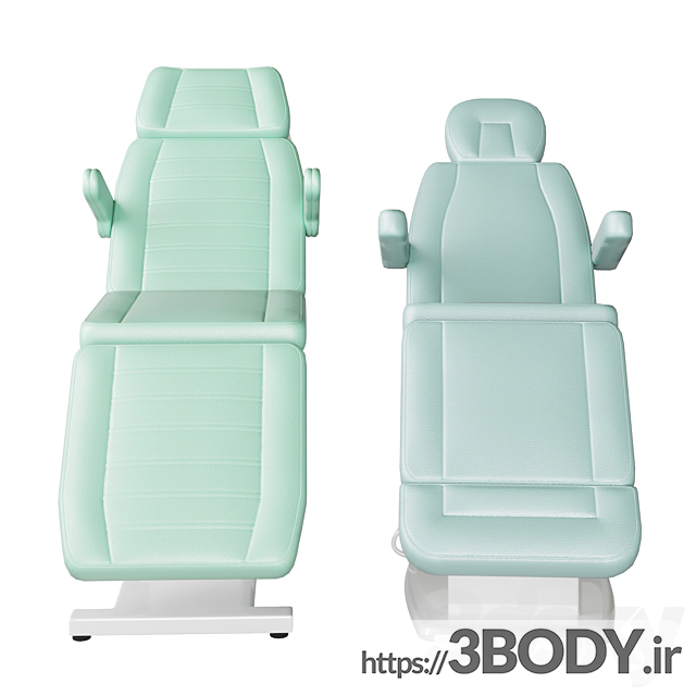 آبجکت سه بعدی صندلی های زیبایی عکس 2