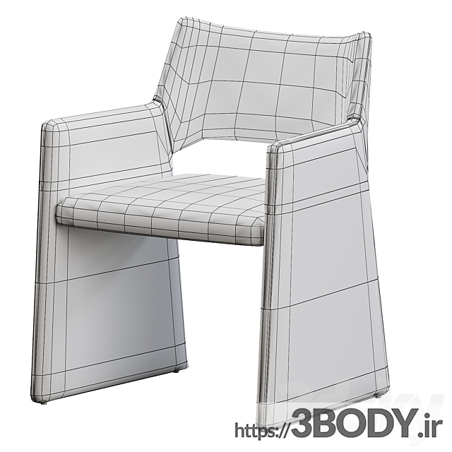 مدل سه بعدی صندلی راحتی عکس 6